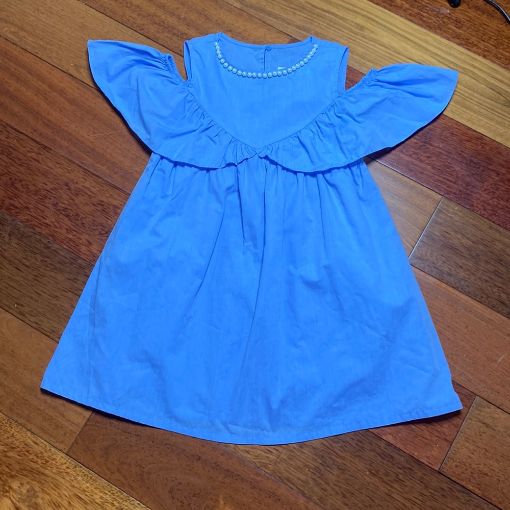 Zara blue dress for an 8 year old